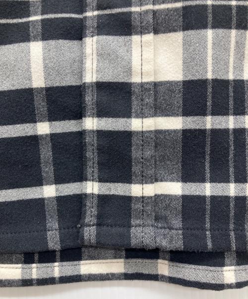 THE NORTH FACE（ザ ノース フェイス）THE NORTH FACE (ザ ノース フェイス) ロングスリーブストレッチフランネルシャツ ブラック サイズ:Mの古着・服飾アイテム