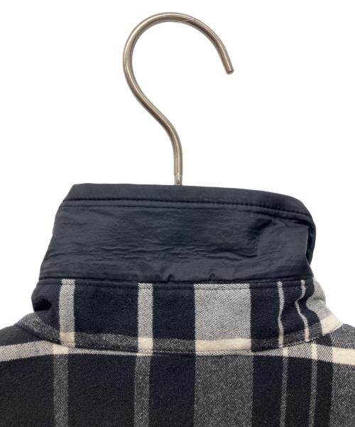 THE NORTH FACE（ザ ノース フェイス）THE NORTH FACE (ザ ノース フェイス) ロングスリーブストレッチフランネルシャツ ブラック サイズ:Mの古着・服飾アイテム