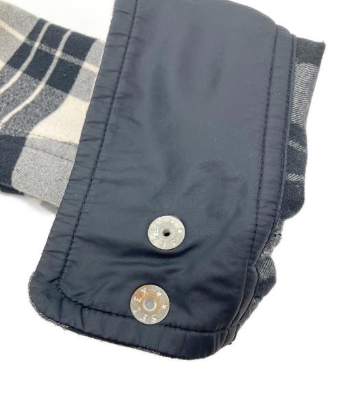 THE NORTH FACE（ザ ノース フェイス）THE NORTH FACE (ザ ノース フェイス) ロングスリーブストレッチフランネルシャツ ブラック サイズ:Mの古着・服飾アイテム