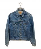 LEVI'Sリーバイス）の古着「80's  USA製 スモールe ボタン裏刻印527 71205-0213トラッカージャケット　デニムジャケット　Ｇジャン」｜インディゴ