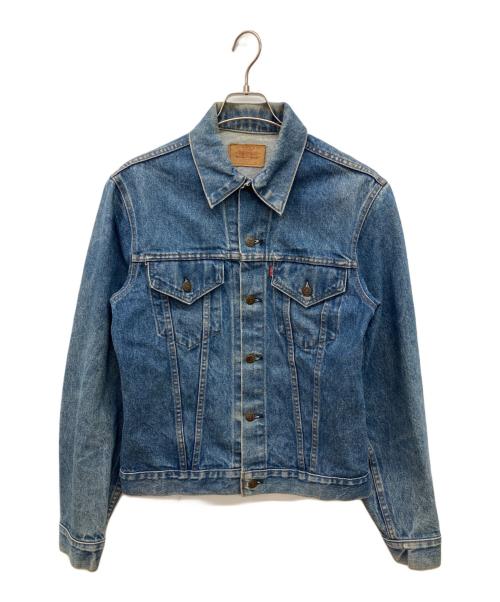 LEVI'S（リーバイス）LEVI'S (リーバイス) 80's  USA製 スモールe ボタン裏刻印527 71205-0213トラッカージャケット　デニムジャケット　Ｇジャン インディゴ サイズ:40の古着・服飾アイテム