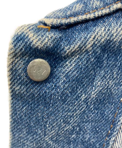 LEVI'S（リーバイス）LEVI'S (リーバイス) 80's  USA製 スモールe ボタン裏刻印527 71205-0213トラッカージャケット　デニムジャケット　Ｇジャン インディゴ サイズ:40の古着・服飾アイテム