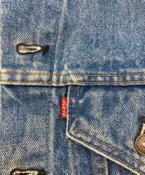 LEVI'S（リーバイス）LEVI'S (リーバイス) 80's  USA製 スモールe ボタン裏刻印527 71205-0213トラッカージャケット　デニムジャケット　Ｇジャン インディゴ サイズ:40の古着・服飾アイテム