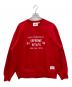 SUPREME（シュプリーム）の古着「21AW Crewneck Sweatshirt　コラボスウェットシャツ」｜レッド