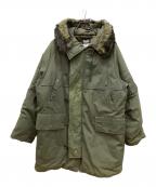 DOLCE & GABBANAドルチェ＆ガッバーナ）の古着「ミリタリーモッズコート」｜オリーブ