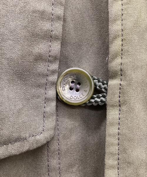 DOLCE & GABBANA（ドルチェ＆ガッバーナ）DOLCE & GABBANA (ドルチェ＆ガッバーナ) ミリタリーモッズコート オリーブ サイズ:Ｌの古着・服飾アイテム