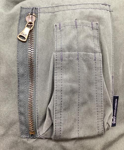 DOLCE & GABBANA（ドルチェ＆ガッバーナ）DOLCE & GABBANA (ドルチェ＆ガッバーナ) ミリタリーモッズコート オリーブ サイズ:Ｌの古着・服飾アイテム