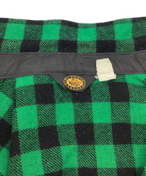 WOOLRICH（ウールリッチ）WOOLRICH (ウールリッチ) ヴィンテージチェックネルシャツ グリーン サイズ:不明の古着・服飾アイテム