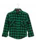 WOOLRICH（ウールリッチ）の古着「ヴィンテージチェックネルシャツ」｜グリーン