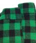 中古・古着 WOOLRICH (ウールリッチ) ヴィンテージチェックネルシャツ グリーン サイズ:不明：4000円
