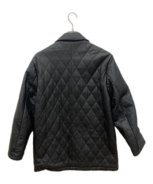 自由区（ジユウク）自由区 (ジユウク) 自由区　ラムレザージャケット ブラック サイズ:Sの古着・服飾アイテム