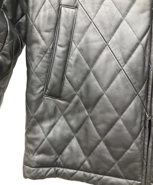 自由区（ジユウク）自由区 (ジユウク) 自由区　ラムレザージャケット ブラック サイズ:Sの古着・服飾アイテム