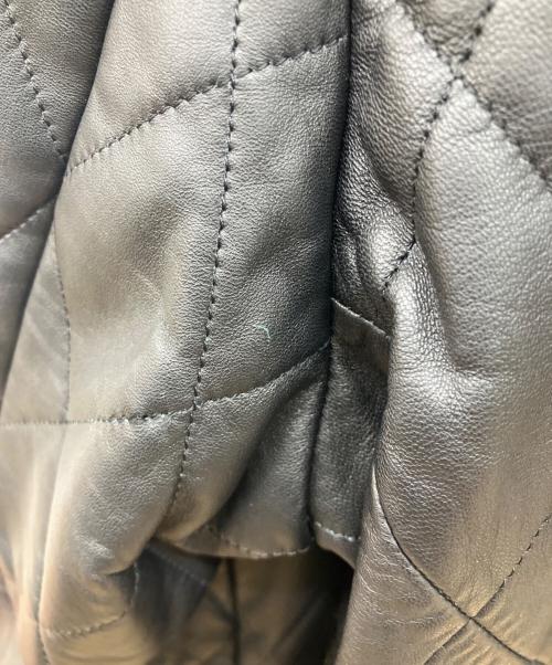 自由区（ジユウク）自由区 (ジユウク) 自由区　ラムレザージャケット ブラック サイズ:Sの古着・服飾アイテム