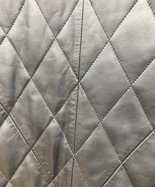 自由区（ジユウク）自由区 (ジユウク) 自由区　ラムレザージャケット ブラック サイズ:Sの古着・服飾アイテム