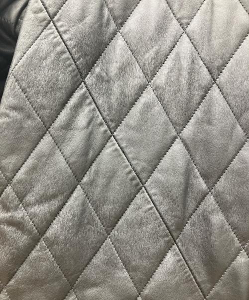 自由区（ジユウク）自由区 (ジユウク) 自由区　ラムレザージャケット ブラック サイズ:Sの古着・服飾アイテム