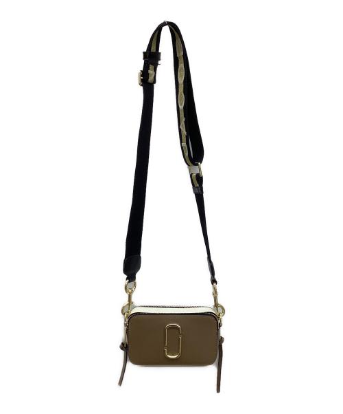 MARC JACOBS（マークジェイコブス）MARC JACOBS (マークジェイコブズ) スナップショット　ショルダーバッグ ブラウンの古着・服飾アイテム
