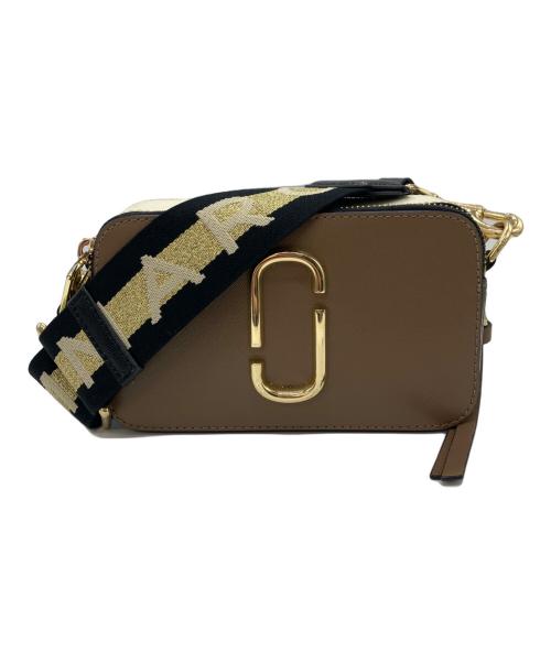 MARC JACOBS（マークジェイコブス）MARC JACOBS (マークジェイコブズ) スナップショット　ショルダーバッグ ブラウンの古着・服飾アイテム
