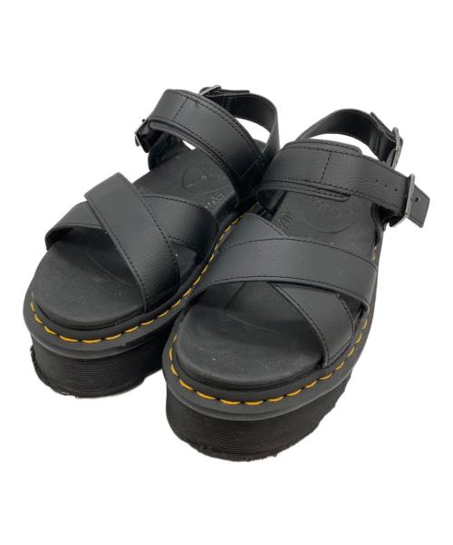 Dr.Martens（ドクターマーチン）Dr.Martens (ドクターマーチン) VOSS 2 QUAD ブラック サイズ:24.5の古着・服飾アイテム