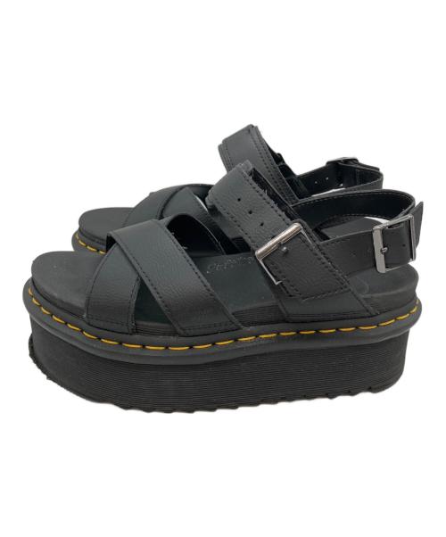 Dr.Martens（ドクターマーチン）Dr.Martens (ドクターマーチン) VOSS 2 QUAD ブラック サイズ:24.5の古着・服飾アイテム