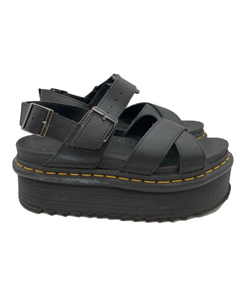 Dr.Martens（ドクターマーチン）Dr.Martens (ドクターマーチン) VOSS 2 QUAD ブラック サイズ:24.5の古着・服飾アイテム