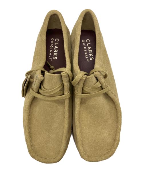 CLARKS（クラークス）CLARKS (クラークス) 厚底ワラビーシューズ　Wallacraft Bee ベージュ サイズ:24の古着・服飾アイテム