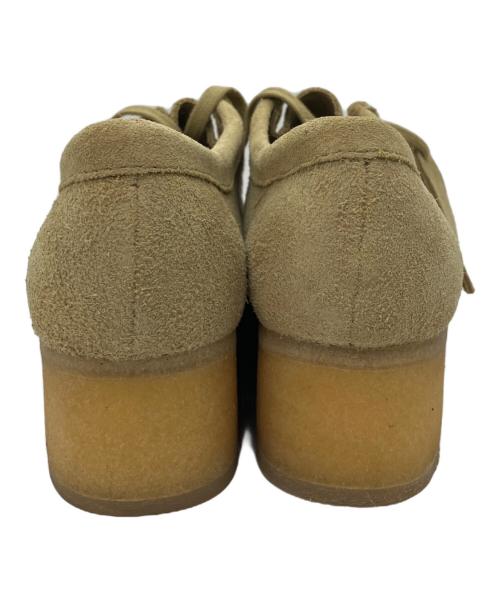 CLARKS（クラークス）CLARKS (クラークス) 厚底ワラビーシューズ　Wallacraft Bee ベージュ サイズ:24の古着・服飾アイテム