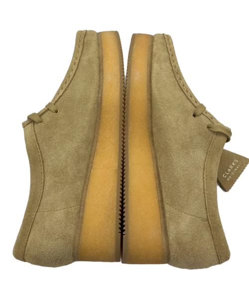 CLARKS（クラークス）CLARKS (クラークス) 厚底ワラビーシューズ　Wallacraft Bee ベージュ サイズ:24の古着・服飾アイテム