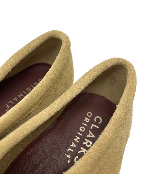 CLARKS（クラークス）CLARKS (クラークス) 厚底ワラビーシューズ　Wallacraft Bee ベージュ サイズ:24の古着・服飾アイテム