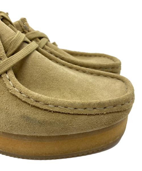 CLARKS（クラークス）CLARKS (クラークス) 厚底ワラビーシューズ　Wallacraft Bee ベージュ サイズ:24の古着・服飾アイテム