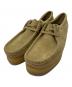 CLARKS（クラークス）の古着「厚底ワラビーシューズ　Wallacraft Bee」｜ベージュ