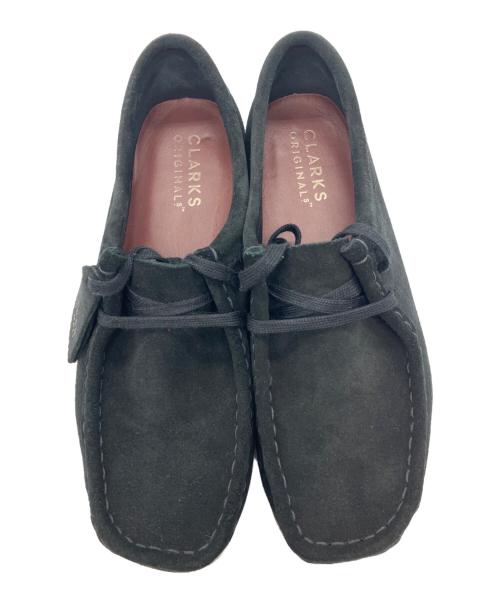 CLARKS（クラークス）CLARKS (クラークス) 厚底ワラビーシューズ　Wallacraft Bee ブラック サイズ:24.5の古着・服飾アイテム
