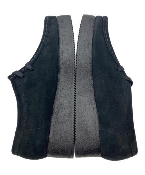 CLARKS（クラークス）CLARKS (クラークス) 厚底ワラビーシューズ　Wallacraft Bee ブラック サイズ:24.5の古着・服飾アイテム