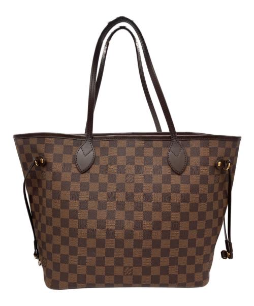 LOUIS VUITTON（ルイ ヴィトン）LOUIS VUITTON (ルイ ヴィトン) ネヴァーフルMM ダミエ・エベヌ トートバッグ ブラウンの古着・服飾アイテム
