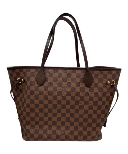 LOUIS VUITTON（ルイ ヴィトン）LOUIS VUITTON (ルイ ヴィトン) ネヴァーフルMM ダミエ・エベヌ トートバッグ ブラウンの古着・服飾アイテム