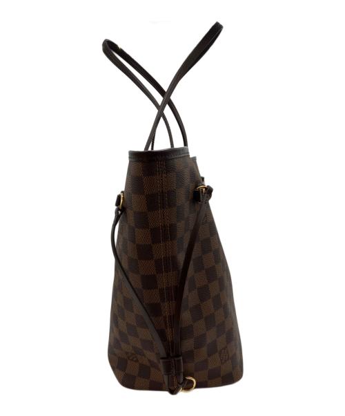 LOUIS VUITTON（ルイ ヴィトン）LOUIS VUITTON (ルイ ヴィトン) ネヴァーフルMM ダミエ・エベヌ トートバッグ ブラウンの古着・服飾アイテム