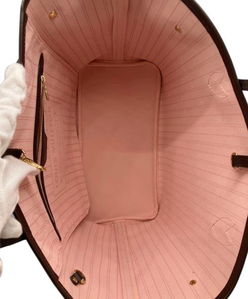 LOUIS VUITTON（ルイ ヴィトン）LOUIS VUITTON (ルイ ヴィトン) ネヴァーフルMM ダミエ・エベヌ トートバッグ ブラウンの古着・服飾アイテム