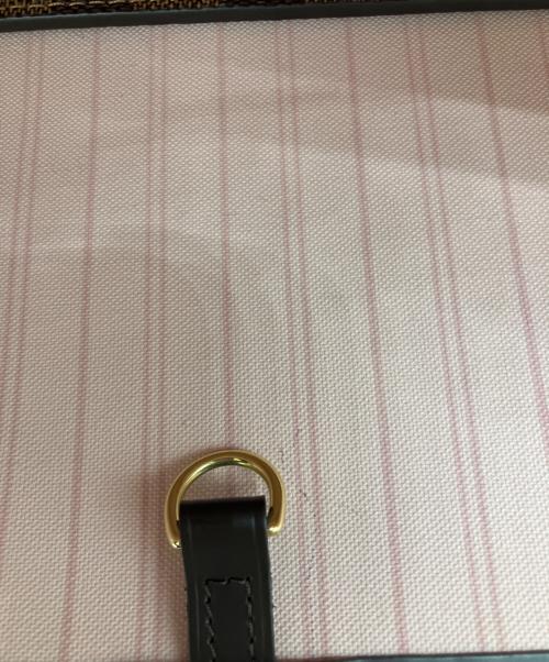 LOUIS VUITTON（ルイ ヴィトン）LOUIS VUITTON (ルイ ヴィトン) ネヴァーフルMM ダミエ・エベヌ トートバッグ ブラウンの古着・服飾アイテム