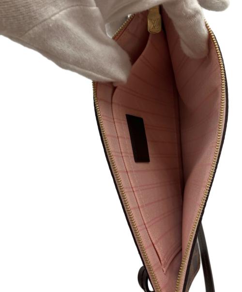 LOUIS VUITTON（ルイ ヴィトン）LOUIS VUITTON (ルイ ヴィトン) ネヴァーフルMM ダミエ・エベヌ トートバッグ ブラウンの古着・服飾アイテム