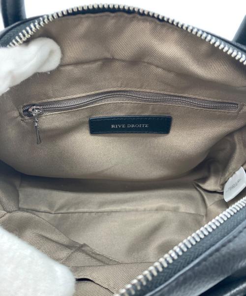 RIVE DROITE（リヴドロワ）RIVE DROITE (リヴドロワ) 2WAYレザーボストン ブラックの古着・服飾アイテム