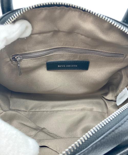 RIVE DROITE（リヴドロワ）RIVE DROITE (リヴドロワ) 2WAYレザーボストン ブラックの古着・服飾アイテム