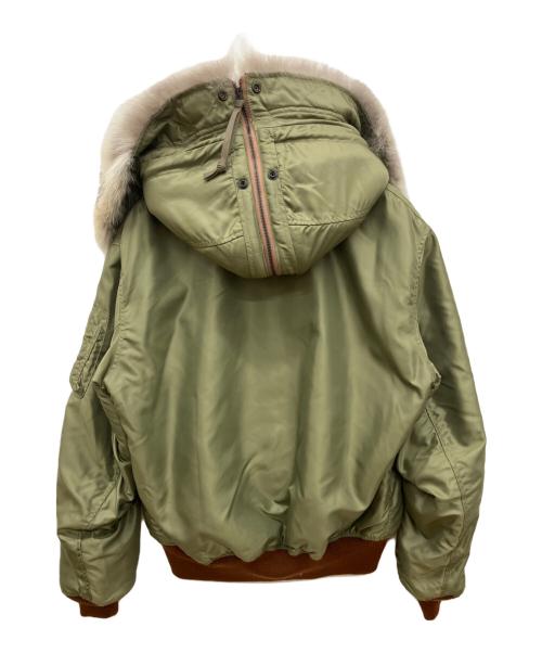 THE REAL McCOY'S（ザ・リアルマッコイズ）THE REAL McCOY'S (ザ・リアルマッコイズ) TYPE N-2 TEST SAMPLE フライトジャケット　AERO MEDICAL LABORATORY オリーブ サイズ:44の古着・服飾アイテム