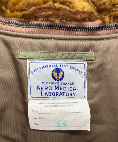 THE REAL McCOY'S（ザ・リアルマッコイズ）THE REAL McCOY'S (ザ・リアルマッコイズ) TYPE N-2 TEST SAMPLE フライトジャケット　AERO MEDICAL LABORATORY オリーブ サイズ:44の古着・服飾アイテム