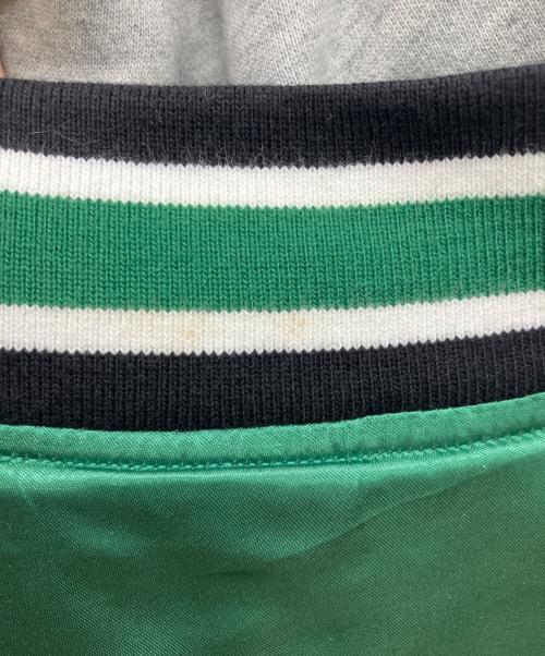 Champion（チャンピオン）Champion (チャンピオン) Supreme (シュプリーム) Hooded Satin Varsity Jacket コラボフーデットサテンヴァーシティジャケット　 グリーン サイズ:XLの古着・服飾アイテム