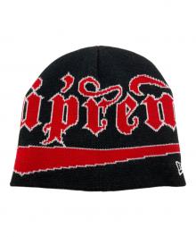 SUPREME×New Era（シュプリーム×ニューエラ）の古着「24AW Accent Beanie Black ビーニー ニット帽」｜ブラック