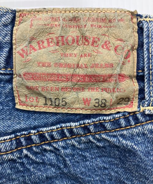 WAREHOUSE（ウエアハウス）WAREHOUSE (ウエアハウス) 1105デニムパンツ インディゴ サイズ:38の古着・服飾アイテム