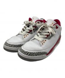 NIKE（ナイキ）の古着「Air Jordan 3 "Cardinal Red"　エアジョーダン3 "カーディナル レッド"」｜レッド