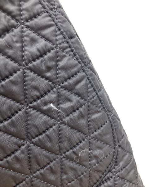 ARMANI COLLEZIONI（アルマーニ コレツィオーニ）ARMANI COLLEZIONI (アルマーニ コレツィオーニ) キルティング ラムレザージャケット ブラック サイズ:48の古着・服飾アイテム
