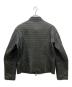 ARMANI COLLEZIONI (アルマーニ コレツィオーニ) キルティング ラムレザージャケット ブラック サイズ:48：27000円