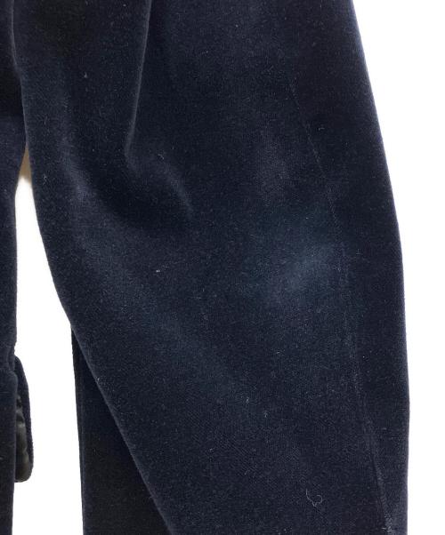 TOMORROW LAND（トゥモローランド）TOMORROW LAND (トゥモローランド) ベロアテーラードジャケット ネイビー サイズ:48の古着・服飾アイテム