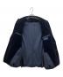 TOMORROW LAND (トゥモローランド) ベロアテーラードジャケット ネイビー サイズ:48：6000円